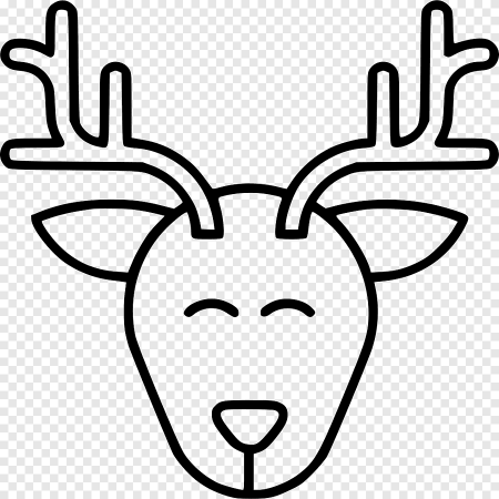 Голова оленя для детей