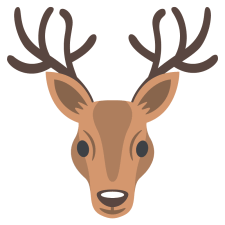 Эмодзи олень