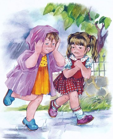 Картина две девочки