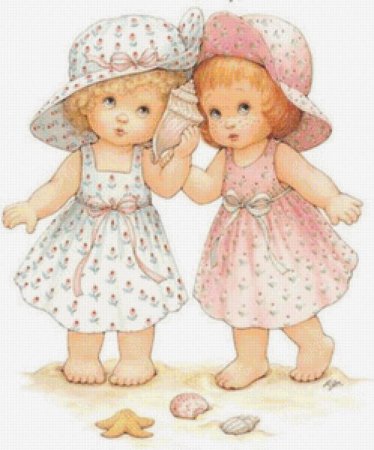 Две сестренки мультяшные