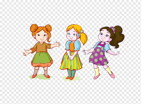 Мама с дочкой мультяшные