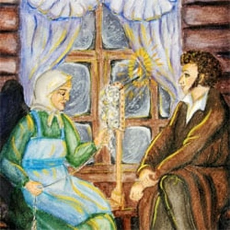 Няня Арина Родионовна картина