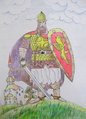 Древнерусские воины-защитники Корин