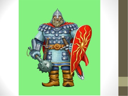 Древнерусские воины защитники.изо
