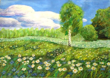 Пейзаж родной земли