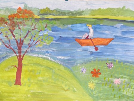 Детские рисунки родные просторы