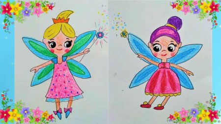 Рисование фей с детьми