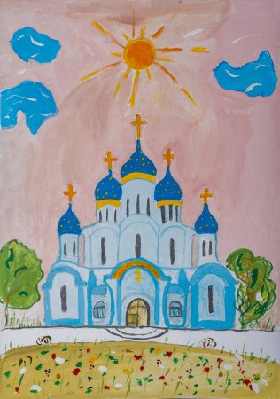 Зарисовка храма