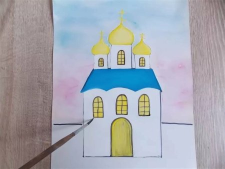Знаменский собор рисунок Курск Курск