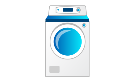 Раскраска стиральная машинка