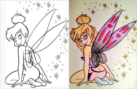 Детские раскраски для взрослых