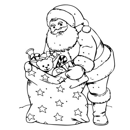 Новогодний витраж трафарет