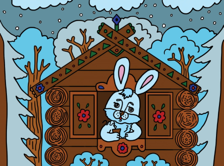 Лубяная избушка сказка