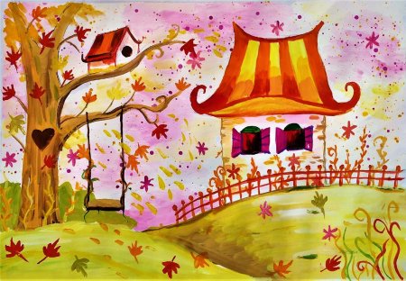 Сказочная осень рисунки