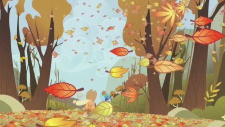 Листопад для детей