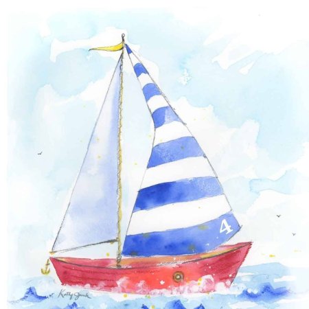 Кораблик рисунок для детей