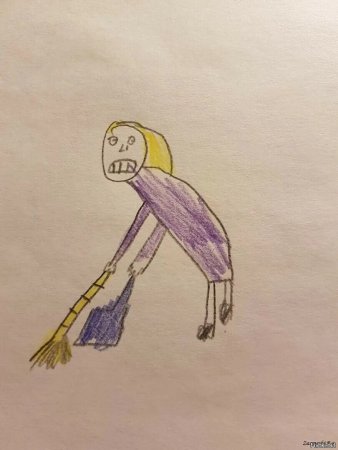 Детские рисунки мамы