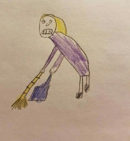 Некрасивые рисунки детей