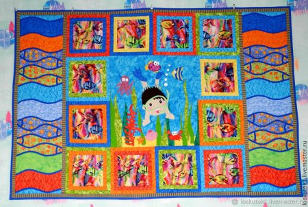 Аппликация "лоскутное одеяло", Парамонова, с.229