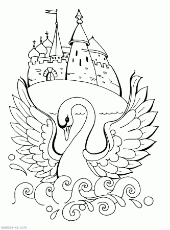Царевна рисунок карандашом