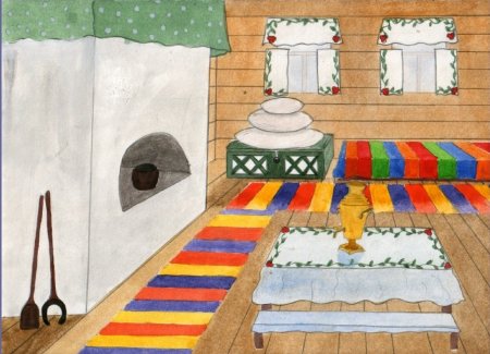 Русский Терем раскраска