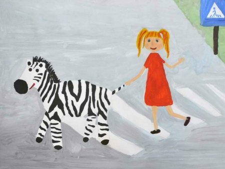 Картина на тему дорожное движение