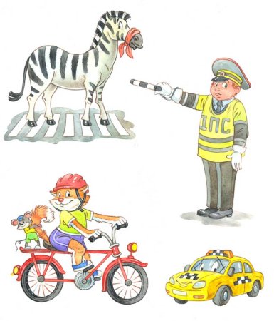 Зебра пешеходный переход