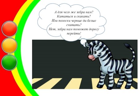 Зебра пешеходный переход для детей
