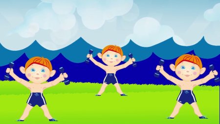 Веселая мульт зарядка