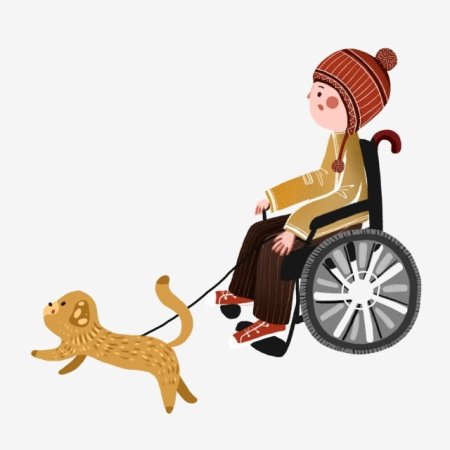 Инвалид мультяшный