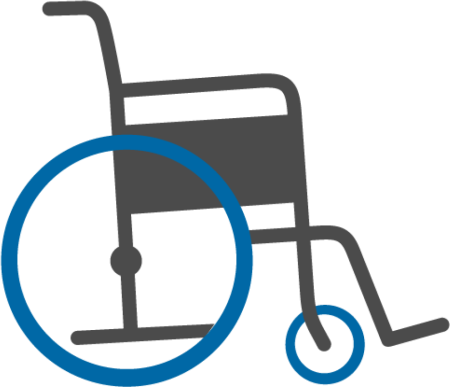 Пиктограмма кресло коляска