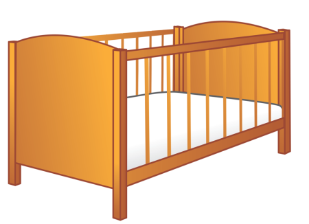 Детская кроватка мультяшная