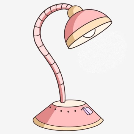 Лампа настольная мультяшная