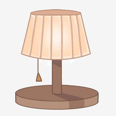 Настольная лампа вектор