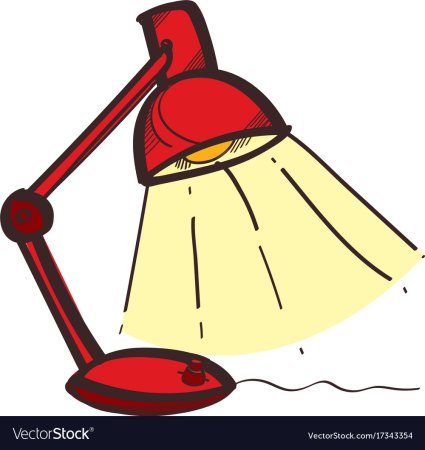 Лампа настольная мультяшная