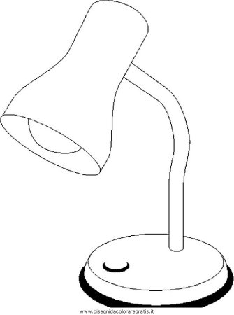 Лампа раскраска