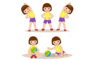 Зарядка для детей в детском саду