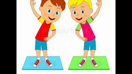 Зарядка для детей мультяшная