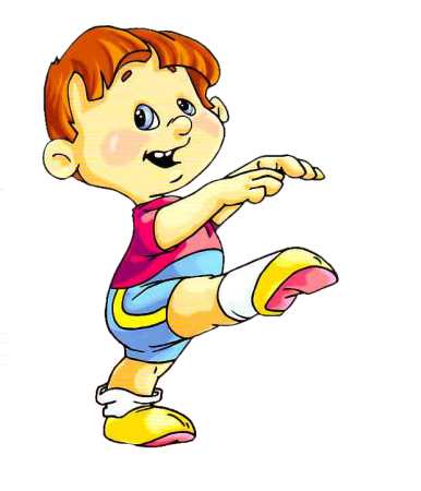 Дети на физкультуре