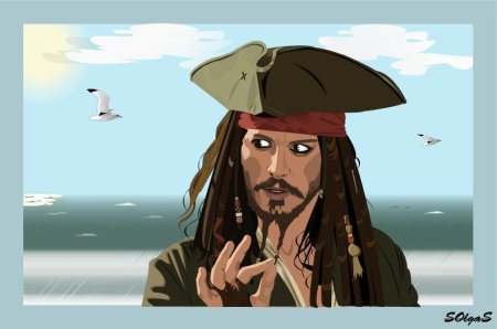 Пират Джек Воробей мультик