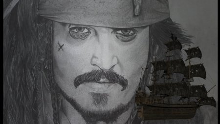 Гравюры Джонни Депп