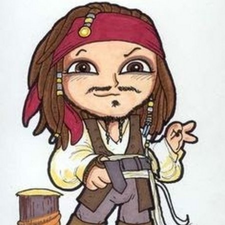 Капитан Джек Воробей Чиби