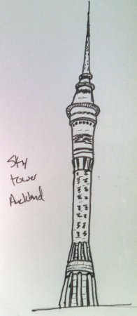 Телебашня Останкино рисунок