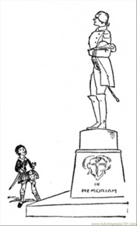 Памятник Петру 1 раскраска