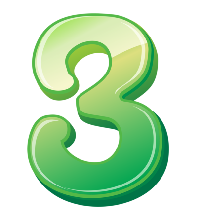 Красивая цифра 3