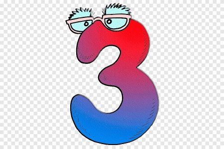 Смешные цифры для детей