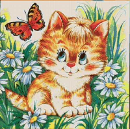 Котенок Гав рисунок