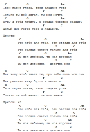 Группа крови текст аккорды бой