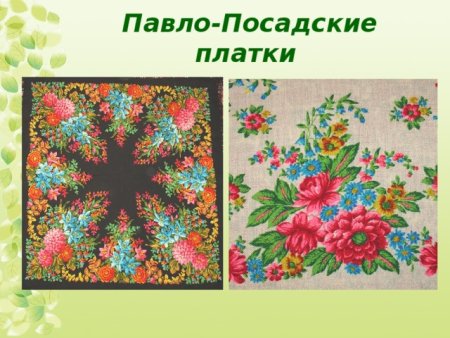 Павлопосадский платок презентация