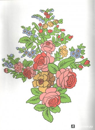 Павловопосадские платки изо 3 класс